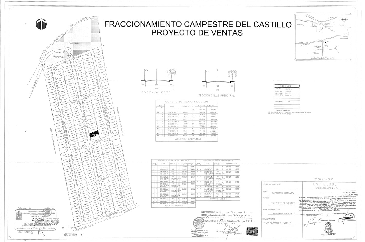 Plano Campestre El Castillo